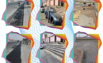 بلدية محافظة أملج تنفذ حملة لمعالجة التشوه البصري