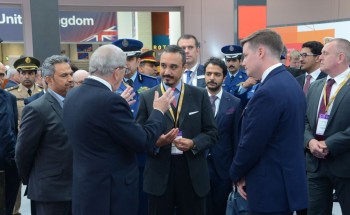 سفير خادم الحرمين الشريفين لدى المملكة المتحدة يزور الجناح السعودي في معرض معدات الدفاع والأمن الدولي DSEI في لندن