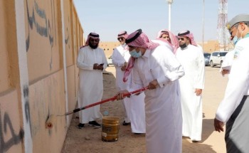 بالصور: مدير “تعليم الجوف” يدشن الحملة الإعلامية لمبادرة “مدارسنا بلا تشوه”