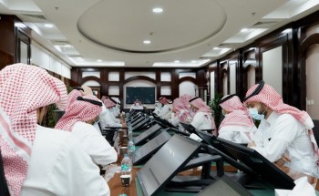 أمين الجوف يبحث سير حملة التسعين يوما لمعالجة التشوه البصري ويوجه بتكثيف أعمال الرصد