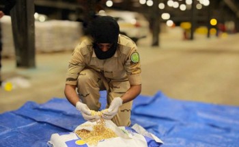 إحباط مخطط لتهريب أكثر من (1.5) مليون قرص إمفيتامين مخدر إلى المملكة