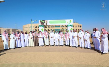تفاعلاً مع مبادرة “السعودية الخضراء” .. رئيس جامعة حائل يدشن مبادرة “جامعة حائل خضراء”