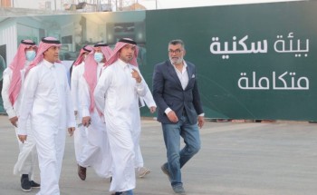 الحقيل يتفقّد فلل “الأصالة” الذي تطوره “الوطنية للإسكان” بالرياض بأسعار تبدأ من 745 ألف ريال