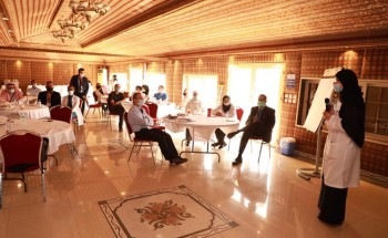 ورشة عمل لتقنية العلاج بالبلازما في تخصصي الدمام