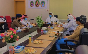 محافظ فيفاء يرأس اجتماع اللجنة الفرعية للدفاع المدني