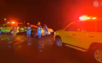 بالفيديو: انتشار ومتابعة ميدانية لمدني الجوف .. وتقديم المساعدة لحالة احتجاز بسبب الحالة المطرية