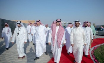 البدير يتفقد أعمال مشروع “سرايا النرجس” بضاحية الجوان شمال الرياض