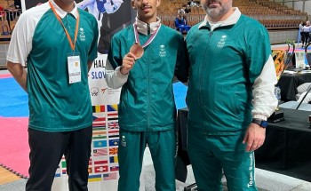 السميح يتألق في صراع التايكوندو الدولي