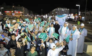 للاحتفاء باليوم الوطني.. جمعية أجياد للدعوة تقيم مبادرة “فرحة وطن” بممشى الشوقية