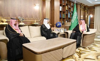 سمو أمير جازان يستقبل مديري تعليم جازان وصبيا..