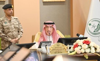 سمو أمير منطقة جازان يرأسُ جلسة مجلس المنطقة ويدشن منصة (شريك) للزواج