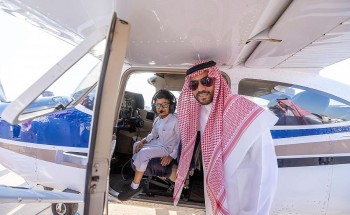 سمو نائب أمير حائل يرعى انطلاق فعاليات نادي الطيران السعودي في مطار حائل الدولي