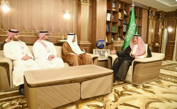 سمو أمير منطقة جازان يستقبل وفدا من الإدارة العليا لشركة “ستاربكس”