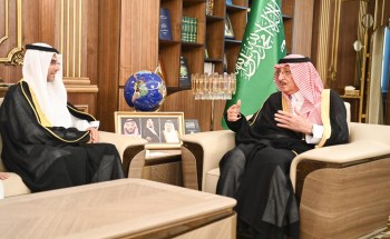 سمو أمير جازان يستقبل وكيل وزارة الصناعة والثروة المعدنية