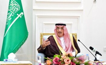 سمو أمير منطقة جازان يلتقي مشايخ وأهالي محافظة ضمد
