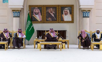 سمو أمير منطقة الجوف يستقبل المواطنين وشيوخ القبائل في جلسته الدورية