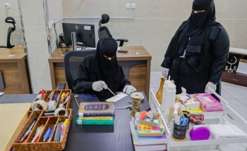 إدارة مركز الأخبار ترصد الجهود المبذولة في مكتبة الحرم المكي