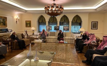 سفير المملكة بالأردن يقيم مأدبة غداء لمعالي النائب العام الشيخ سعود بن عبدالله المعجب والوفد المرافق له