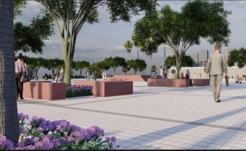 بلدية الخبر تبدأ تطوير ساحة الكورنيش على مساحة 8000 م2