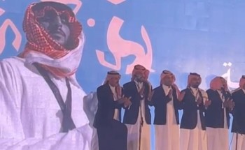 بالألعاب النارية والألوان الزاهية .. اختتام مهرجان الليوان في يومه الثالث بمناسبة يوم التأسيس في الحدود الشمالية