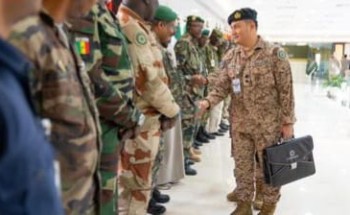 وصول ممثلي ماليزيا إلى مقر التحالف الإسلامي العسكري لمحاربة الإرهاب