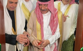 الامير بندر بن عبد الله يفتتح جناح جدة التاريخية في مدينة الطيبات بجدة  وتتألق بـ4 حارات عريقة
