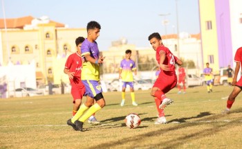 ناشئو قلعة الجوف إلى دور الثمانية في تصفيات الناشئين