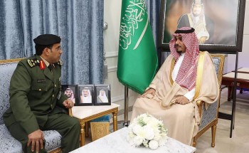 سمو نائب أمير نجران يستقبل مدير إدارة السجون بالمنطقة