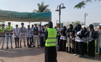 متطوعو (بر جدة) يشاركون في مبادرة (جدة تتحرك) لتعزيز ثقافة المشي وتحقيق جودة الحياة