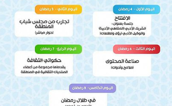 أدبي تبوك يطلقُ خيمتَه الرمضانيةَ بحزمة من الفعاليات الثقافية