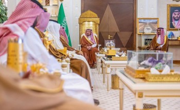 سمو أمير القصيم يستقبل نائب وزير الشؤون البلدية والقروية والإسكان