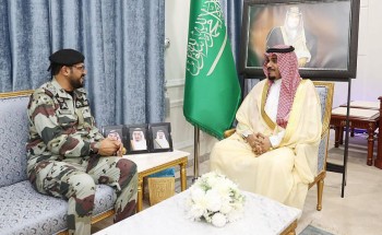 سمو نائب أمير نجران يستقبل قائد قوة الطوارئ الخاصة بالمنطقة