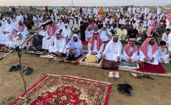 الشيخ علي خلاف النعمي يؤم المصلين في صلاة عيد الفطر المبارك لهذا العام 1444هــ