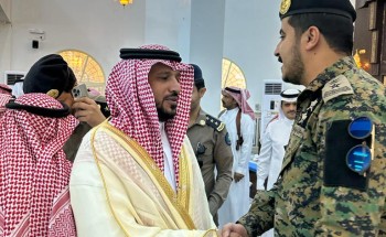 محافظ فيفاء يؤدي صلاة عيد الفطر المبارك