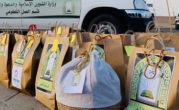 الشؤون الإسلامية تقدم أكثر من (1.700.000) ساعة تطوعية خلال الربع الأول من عام 2023