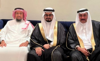 الإحيوي يحتفي بقران ابنته أمل و عبدالرحمن الدكان