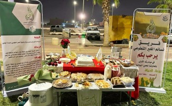 فريق نسائم الخير يدشن اولى مبادرتة تحت شعار ” بتعاوننا نحمي اجيالنا”