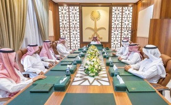 وكيل إمارة حائل يرأس الاجتماع الدوري لمحافظي المحافظات بالمنطقة