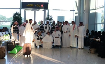 أكثر من 70 من ذوي الإعاقة يغادرون مطار الملك خالد باتجاه المشاعر المقدسة