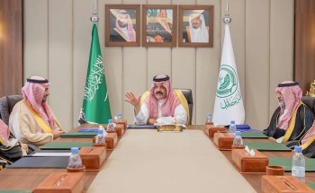 سمو أمير منطقة حائل يستقبل محافظ هيئة الاتصالات والفضاء والتقنية