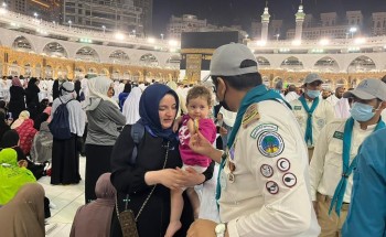 كشافة وزارة التعليم ترشد أكثر من ١٣ ألف حاج