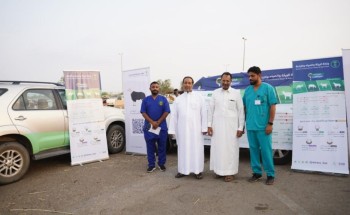 تنفيذ فعالية ”  اضحيتي ” بسوق ابو عريش للمواشي