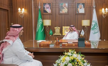 سمو أمير منطقة حائل يستقبل أمين المنطقة