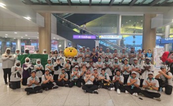 اكتمال عقد جمعية الكشافة العربية السعودية المشارك في المخيم الكشفي العالمي في كوريا الجنوبية