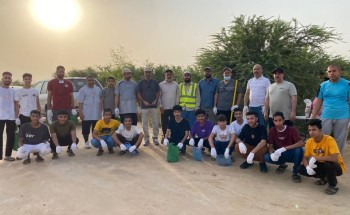 شباب البيئة بين غابة الغاف وبحيرة الأصفر