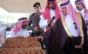 مُحافظ وادي الدواسر يدشّن مهرجان التمور السادس