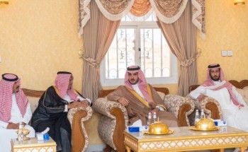 سمو أمير الجوف يُقدّم تعازيه لأسرة معرّف جماعة البرازات من السهول ضبيب بن فيحان السهلي