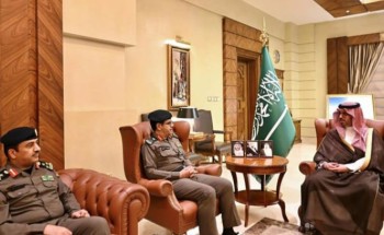 سمو الأمير سعود بن جلوي يستقبل مدير شرطة محافظة جدة