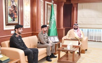 سمو نائب أمير منطقة جازان يدشن مقر قيادة دوريات الأمن بمحافظة الدائر بني مالك
