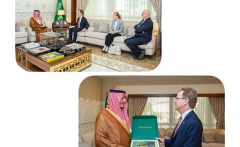 نائب أمير الشرقية يستقبل السفير الكندي لدى المملكة